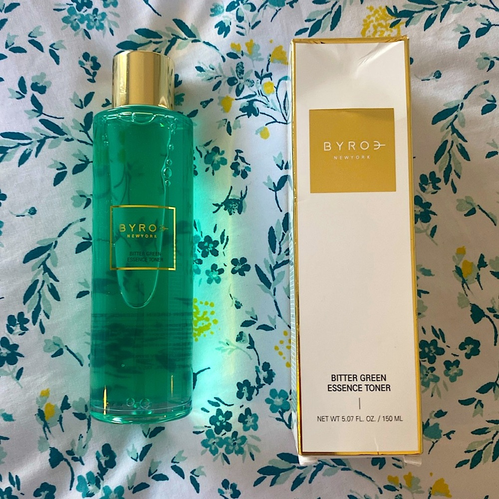 3/$65 Byroe Bitter Green Essence Toner BNIB